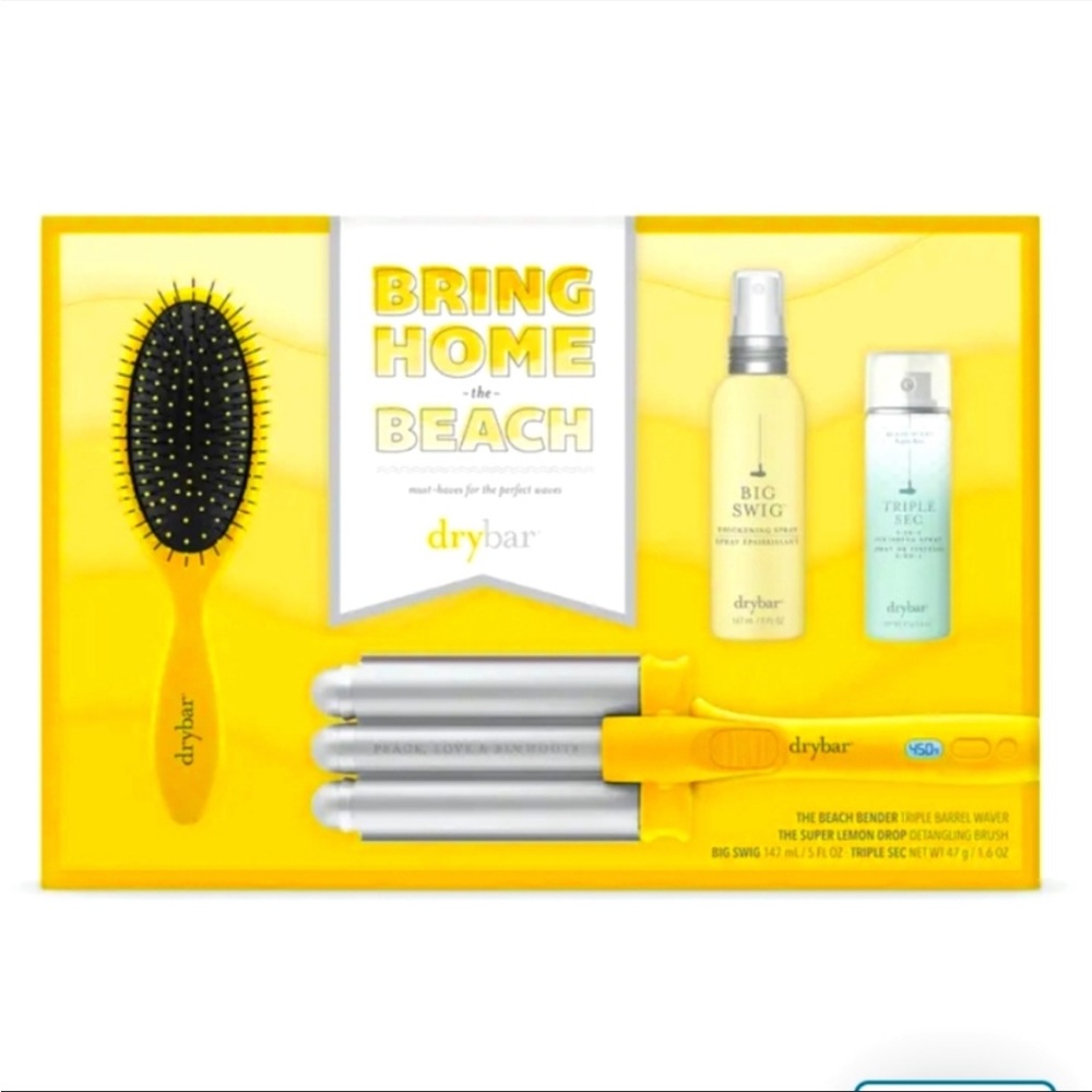 Dry Bar beach waver set